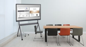 Maxhub Mobile Stand ST41B – Chân đế di động tối ưu cho màn hình tương tác Maxhub